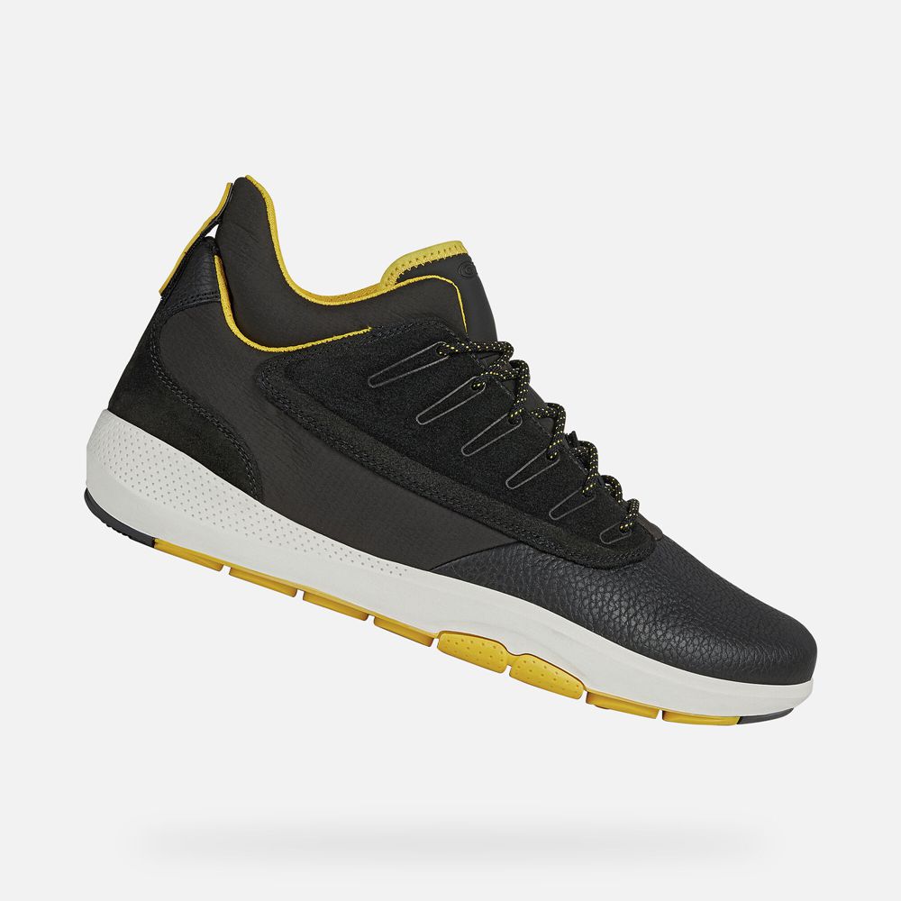 Geox Erkek Bot Siyah - Modual Abx - UVS-572304